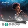 SOUNDBAR NEDIS SPSB410BK 135 W - 1X 3,5 MM - 1X CAVO AUDIO COASSIALE - 1X OTTICO - 1X USB - 1X HDMI (CON ARC) - BLUETOOTH® - GRIGIO SCURO / NERO